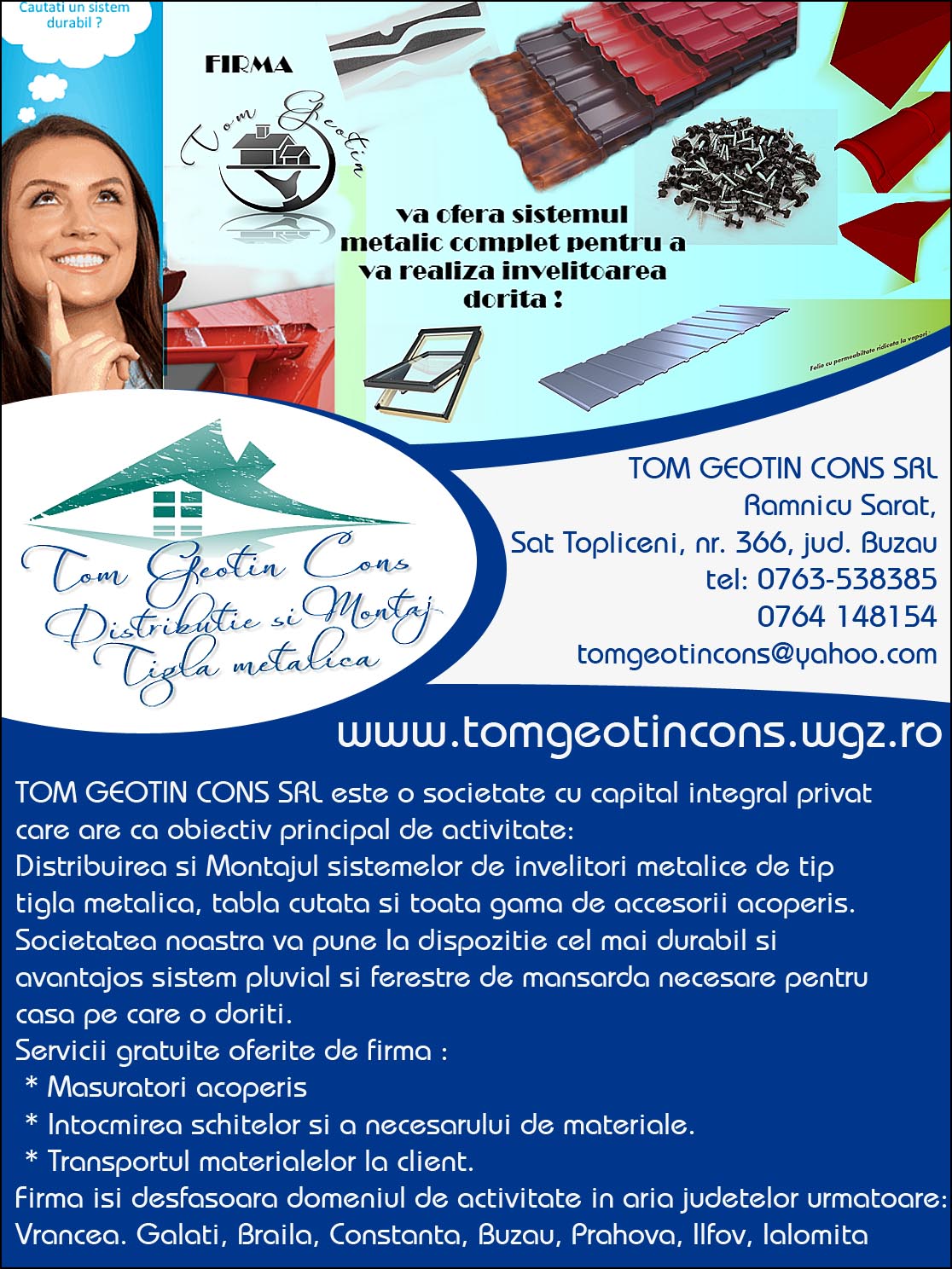 TOM GEOTIN CONS SRL | Ghidul Primariilor