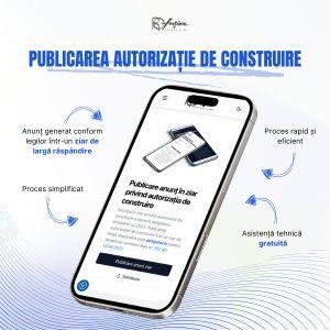 Publicare anunt autorizatie de construire in ziar