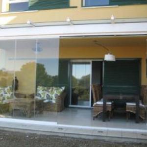 Închideri terase cu sticlă glisantă