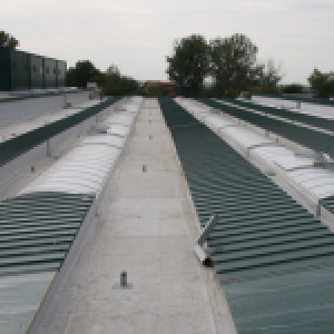 Reparatii acoperis cu membrana PVC