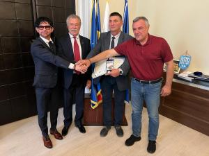 Cosmonautul Farkas Bertalan, oaspete de onoare al Devei