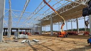 Lucrările la fabrica Nokian Tyres, cea mai mare investiție derulată vreodată în Oradea, avansează rapid
