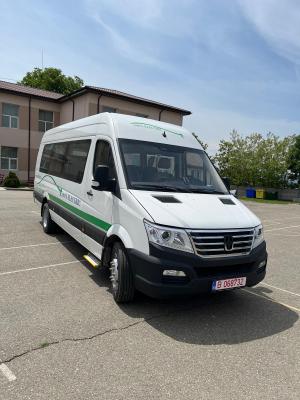 Primul microbuz școlar, 100% electric, a ajuns la Panticeu