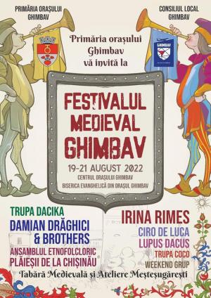 Primăria orașului Ghimbav vă invită la Festivalul Medieval Ghimbav