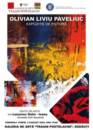 Vernisaj de pictură semnată de artistul Olivian Liviu Paveliuc.