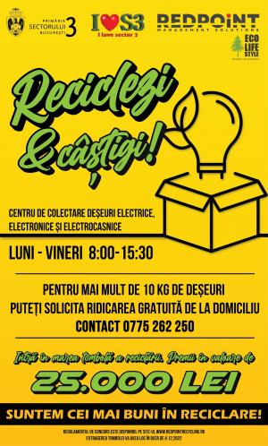 A început Marea Reciclare din Sectorul 3