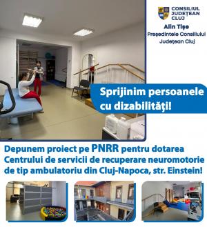Consiliul Județean modernizează cu bani europeni Centrul de Servicii de Recuperare Neuromotorie de tip Ambulatoriu