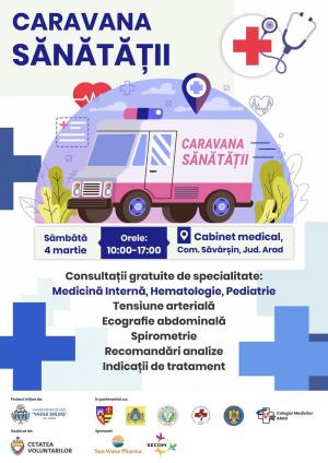 Iustin Cionca: „Ducem Caravana Sănătății în satele și comunele din județ!”