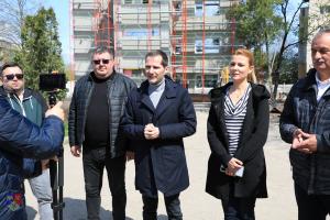 Reabilitarea secțiilor Psihiatrie și ORL, Dermatologie, Oftalmologie ale Spitalului  Județean: grad de realizare de peste 50%