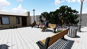 Încă un pas în reabilitarea Centrului de zi „Clubul Seniorilor 2”