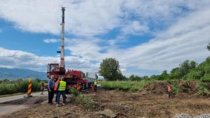 A început modernizarea DJ 705A pe sectorul Orăștie – Costești