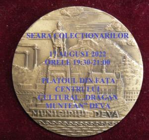 Municipiul Deva va fi miercuri, 17 august 2022, gazda expoziției ,,Seara colecționarilor”