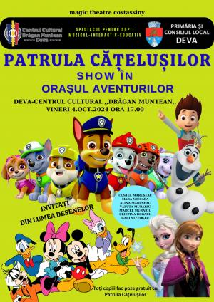 ,,Patrula Cățelușilor în Orașul Aventurilor” – O aventură de neuitat!