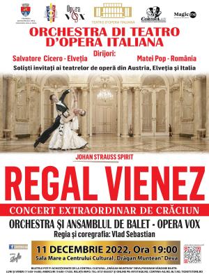 Regal Vienez - concert extraordinar de Crăciun la Deva