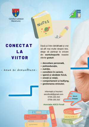 “Conectat la viitor - sens și dezvoltare” – proiect pentru tinerii din Maramureș