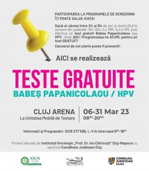 Interes crescut în vederea testării gratuite pentru cancerul de col uterin și cel de sân