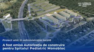 Consiliul Județean Cluj construiește noul spital de copii în sistem monobloc