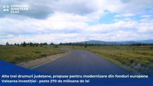 Alte trei drumuri județene, propuse pentru modernizare din fonduri europene