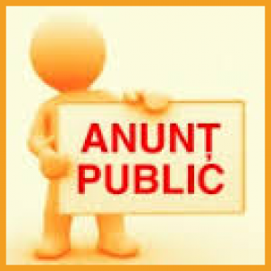 Anunț public |