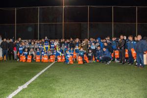 Vicepreședintele CJ Argeș Adrian Dumitru Bughiu, la premierea campionilor de la CS Unirea Bascov