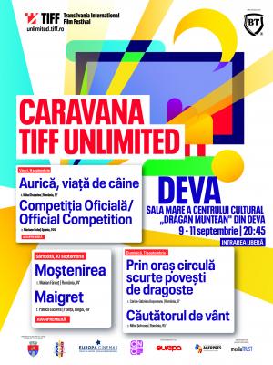 Trei seri de film în atmosfera autentică, la Caravana Filmelor TIFF Unlimited
