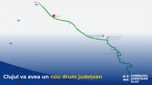 COMUNICAT DE PRESĂ  Clujul va avea un nou drum județean