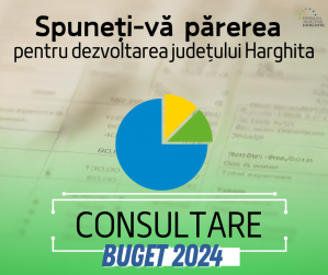 A fost lansat în consultare publică proiectul de buget pentru anul 2024 și previziunile pentru 2025-2027