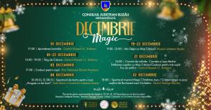 ACTIVITĂȚI ORGANIZATE DE CONSILIUL JUDEȚEAN BUZĂU  ÎN LUNA DECEMBRIE