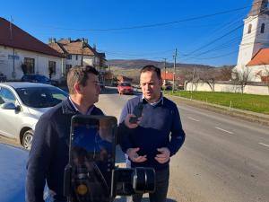 Proiectul de reabilitare a drumului județean care leagă Odorheiu Secuiesc de Cristuru Secuiesc este dovada solidarității în județul Harghita