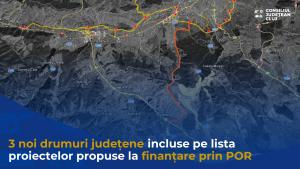 CDR Nord-Vest a aprobat includerea a 3 NOI DRUMURI JUDEȚENE