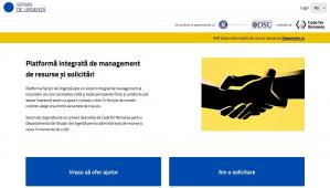 SPRIJIN DE URGENȚĂ. Secțiune nouă în platforma de sprijin pentru refugiații din Ucraina