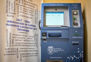 Ghișeul digital al Primăriei – disponibil la sediul instituției 24/24 de ore, 7 zile din 7
