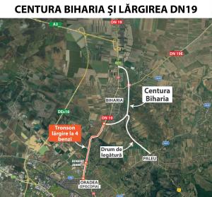 Constructor desemnat pentru lărgirea la patru benzi a DN 19 către Biharia
