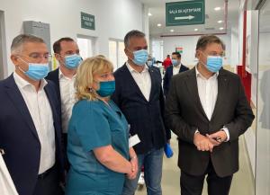 Prof. univ. dr. Alexandru Rafila, ministrul Sănătăţii, a vizitat vineri, 7 octombrie, Spitalul Clinic Judeţean de Urgenţă Braşov