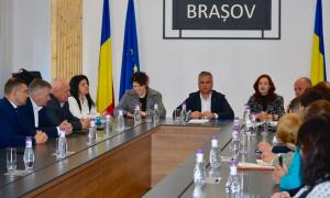 O delegaţie din Republica Moldovaefectuează în perioada 18-19 octombrie o vizită de studiu la Braşov.