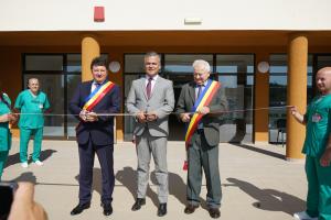 Iustin Cionca: „Am inaugurat astăzi Spitalul de Psihiatrie de la Căpâlnaș în prezența ministrului Dezvoltării”
