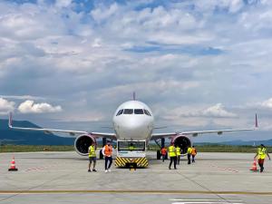 Construcţia şi operaţionalizarea Aeroportului Internaţional Braşov-Ghimbav (AIBG) reprezintă cel mai important obiectiv investiţional asumat