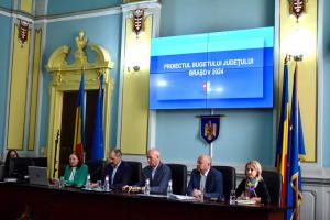Proiectul de buget al Judeţului Braşov pe anul 2024, prezentat în dezbatere publică