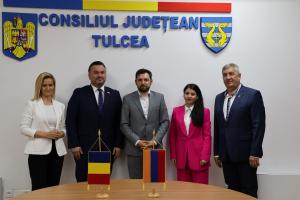 Ambasadorul Armeniei, în vizită oficială la Tulcea