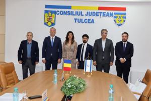 Vice-ambasadorul Statului Israel în România, în vizită de lucru la Tulcea