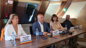 Conferința de deschidere a Delta Waves Fest, cu ocazia inaugurării Falezei Ivan Patzaichin