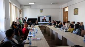 Întâlnire de lucru la nivel înalt la Inspectoratul Școlar Județean, de Ziua Internațională a Rromilor