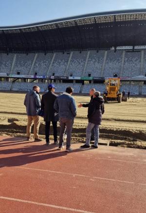 Cluj Arena, vizitat de UEFA în perspectiva găzduirii Campionatului European de fotbal U21