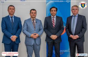 Vizita E.S. Dr. Zafar Iqbal, Ambasadorul Pakistanului în România