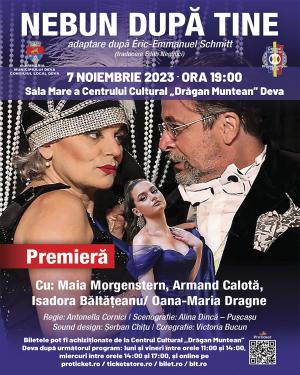 Piesa de teatru ,,Nebun după tine” se joacă la Deva!