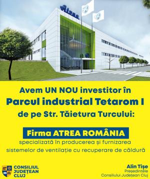 Noi investitori în Parcurile Industriale TETAROM