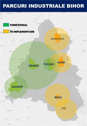 Constructor desemnat pentru parcurile industriale din Aleșd și Beiuș