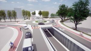 S-a semnat contractul de finanțare pentru pasajul subteran Oneștilor  și pentru 144 de treceri inteligente de pietoni