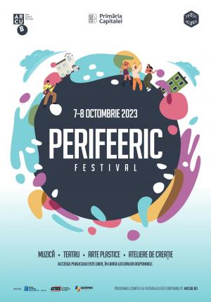 ÎN WEEKENDUL 7-8 OCTOMBRIE, PERIFEERIC FESTIVAL TRANSFORMĂ CARTIERELE BUCUREȘTENE   ÎN SPAȚII DE EXPRESIE ARTISTICĂ