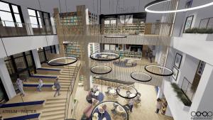 Stadiul lucrărilor la Biblioteca Județeană